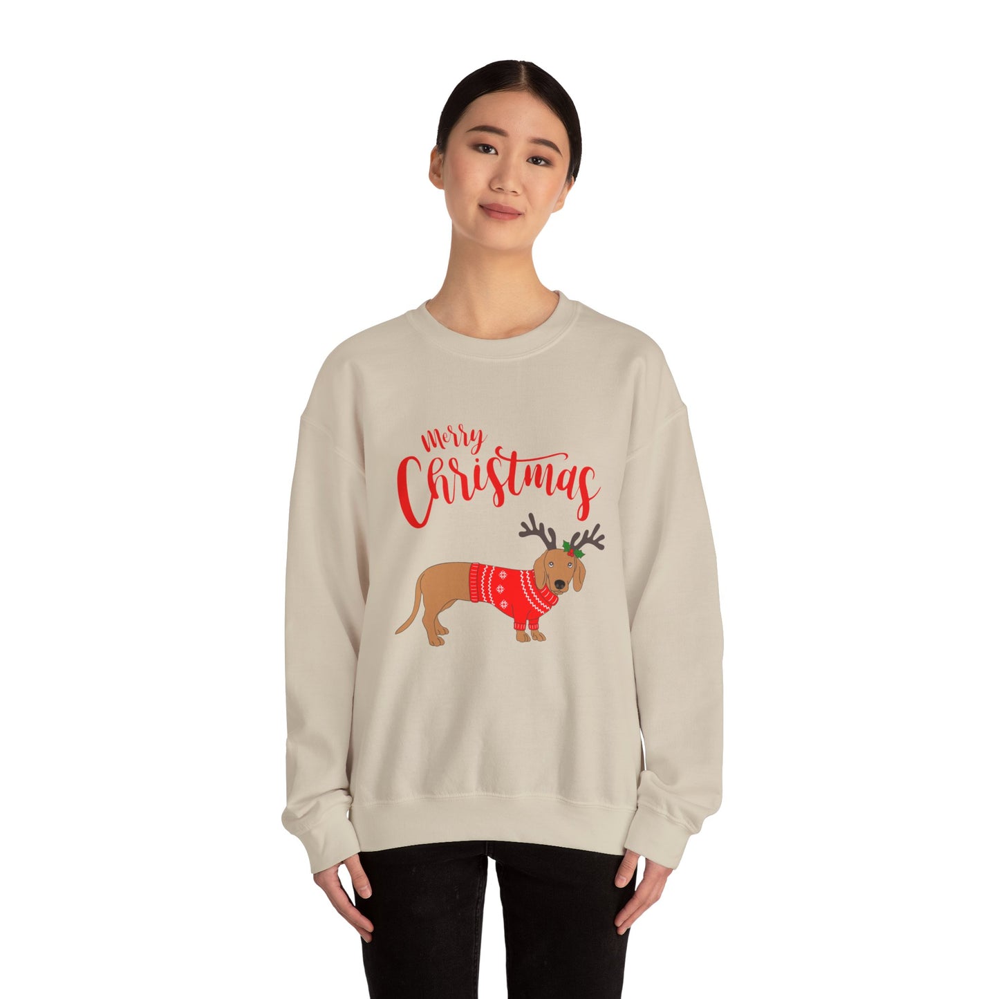 Festive Paws: Merry Christmas Crewneck