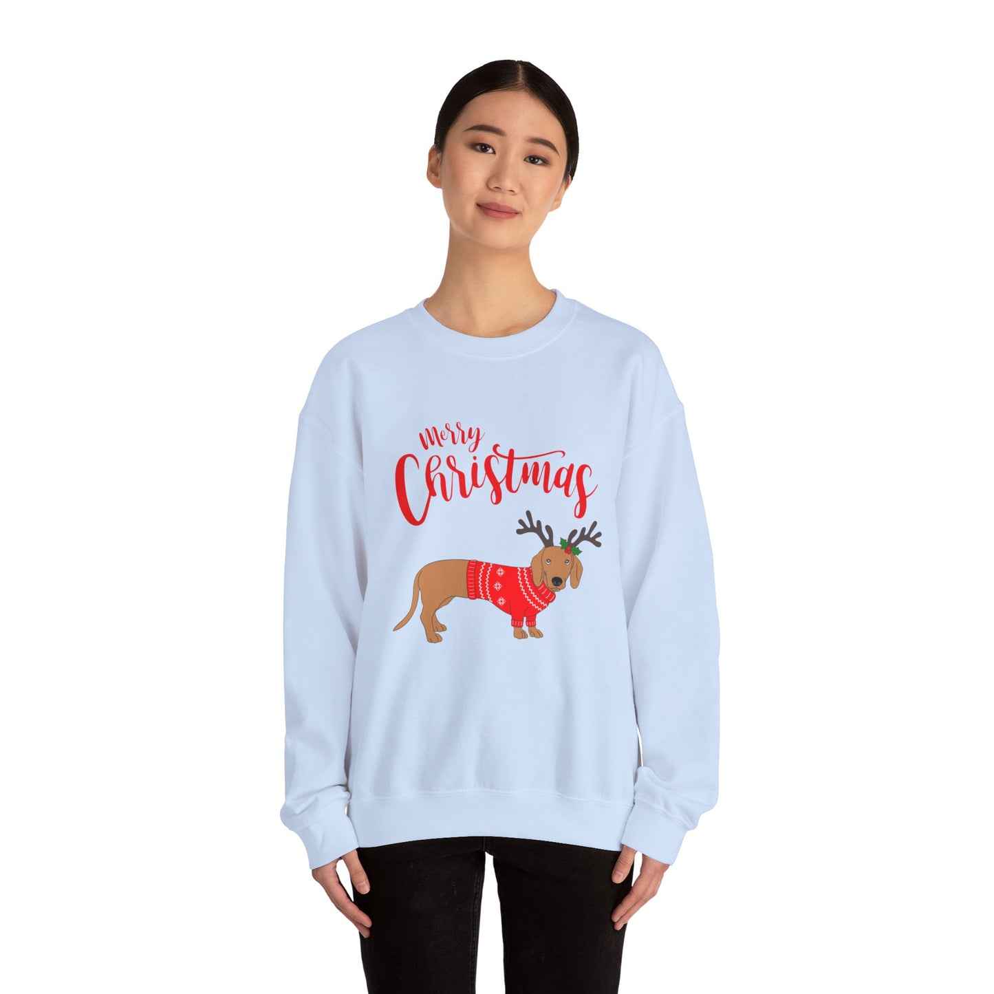 Festive Paws: Merry Christmas Crewneck