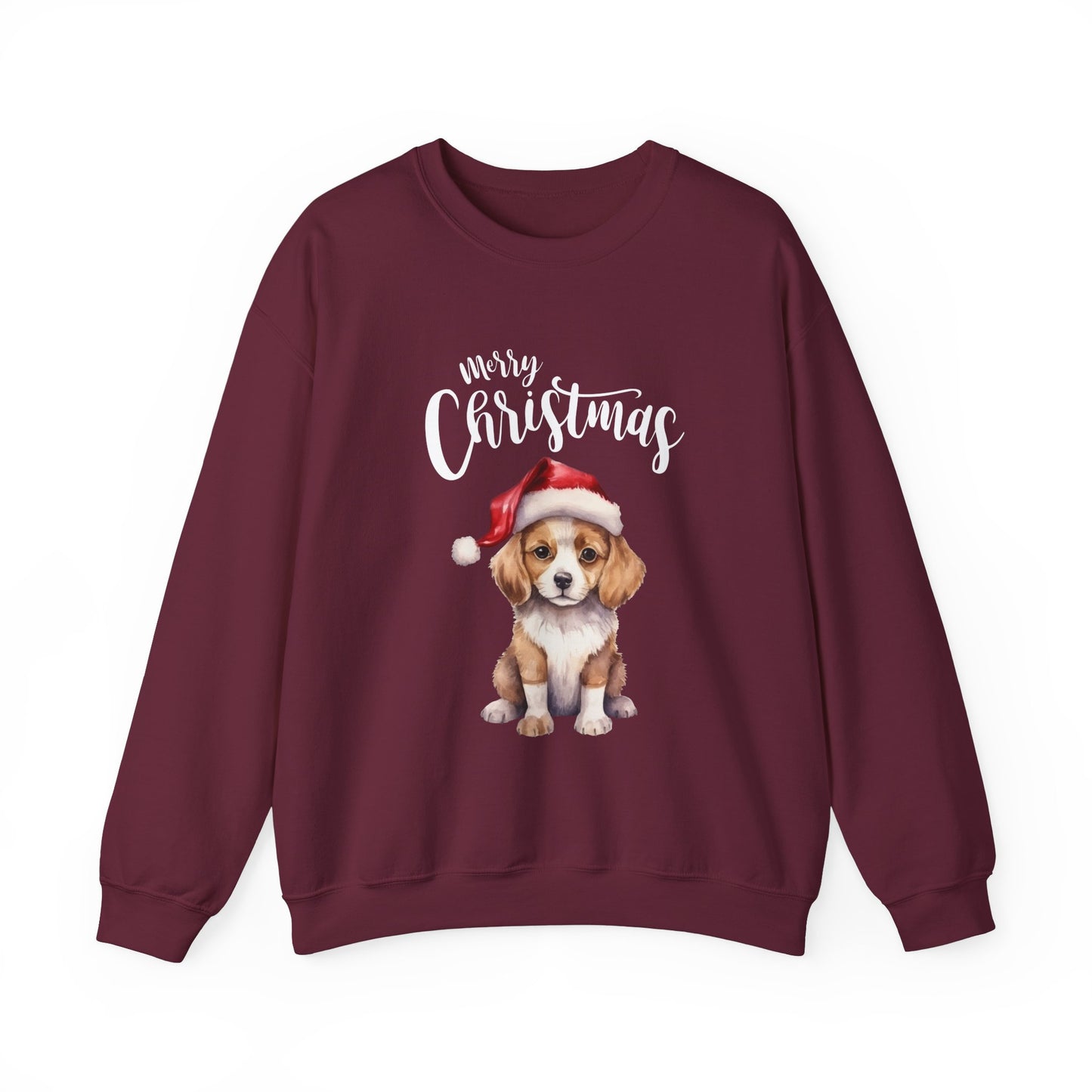 Jolly Pup: Merry Christmas Crewneck